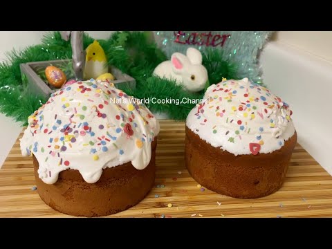 No Yeast And No Knead Easter Paska - They will disappear in 1 minute! Delicious and easy recipe!