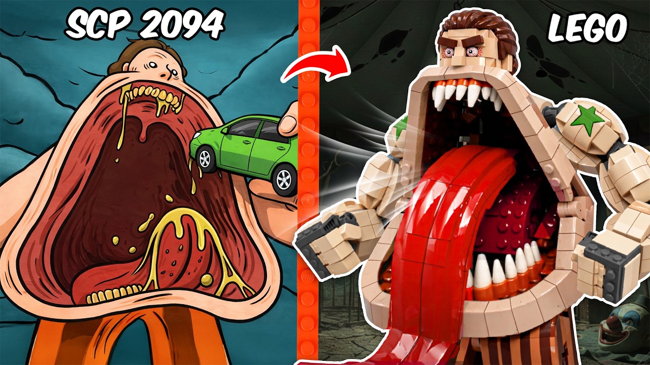 私は LEGO で SCP-2094 モーターマウス を再現しました! | AM Bricks JP