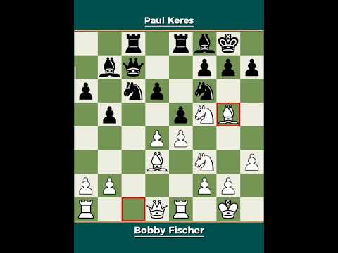 Bobby Fischer vs Paul Keres ◉ Zurich International Tournament 1959: A Battle of Generations