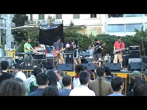 Sugah Galore - B A N G I N G (live in Athens - European Music Day - 20/06/2008)