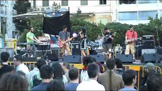 Sugah Galore - B A N G I N G (live in Athens - European Music Day - 20/06/2008)