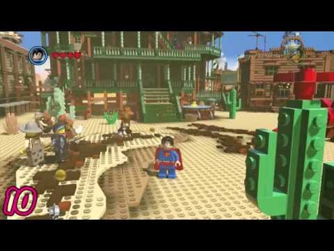 The Lego Movie Videogame - ALL RED BRICK Locations - Welcome To Bricksburg