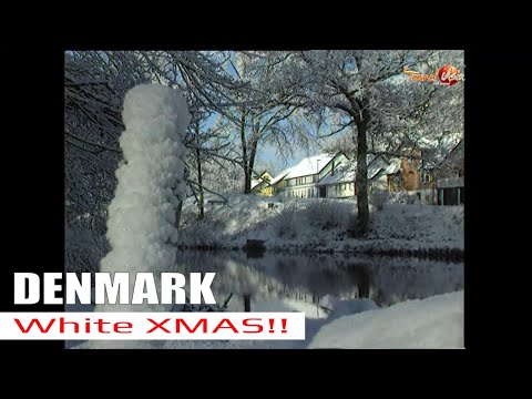 Celebrating a white Christmas holiday in Denmark