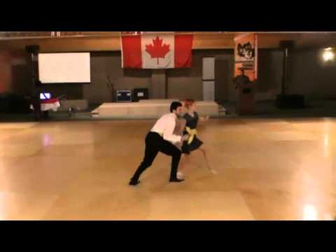 Canadian Swing Championships (CSC) 2012 - Swing Couples - Davis & Claudia