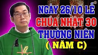 (OCTOBER 26) 30TH SUNDAY IN ORDINARY TIME | PROFOUND sermon by Father Phaolo Luu Quang Bao Vinh