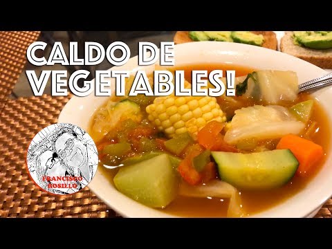 Sopa de Verduras - Como hacer Sopa de Verduras - Receta de Sopa de Verduras