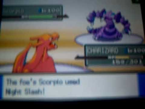 NintendoSword's Pokemon Platinum Wi-fi Match 62 Fire gym Vs Dark gym