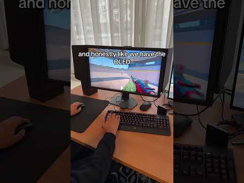 Zowie 600Hz Monitor vs OLED #monitor #cs2 #valorant #fps