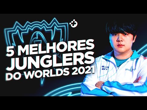 OS 5 MELHORES JUNGLERS DO WORLDS 2021