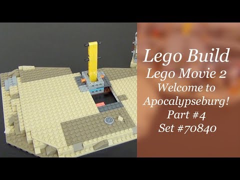 LEGO Movie Welcome To Apocalypseburg Build Part #4 - Set #70840