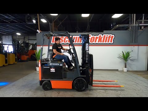 TOYOTA 8-Series 8FBCU25 5,000lb Electric #3147 - Forklift For Sale