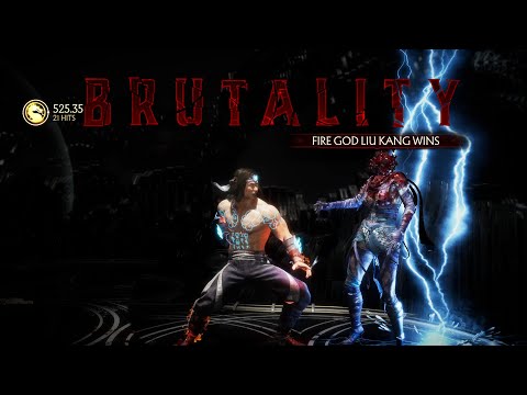 Fire God Liu Kang Combos (MKX Style)