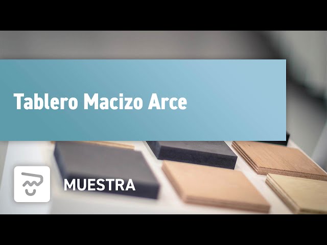 Tablero Macizo Arce