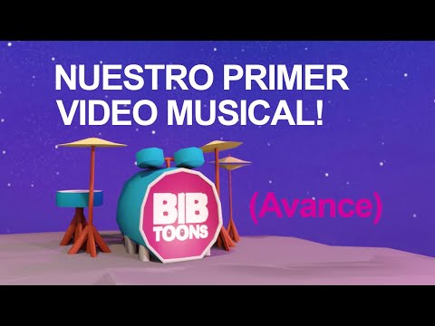 Nuestro primer VIDEO MUSICAL! 🎸 (Avance) 🎵 BIBTOONS
