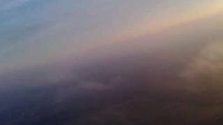 preview picture of video 'paraglider over clouds, Sirvintos'