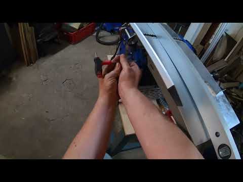 Scheppach HMS 1080 Tisch Einstellen