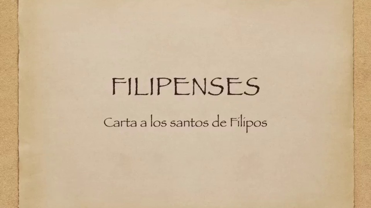 Filipenses - Contexto Histórico