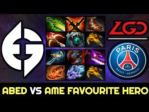 EG vs PSG.LGD Carry Battle — ABED Morphling vs AME Favourite Hero 7.30d Dota 2