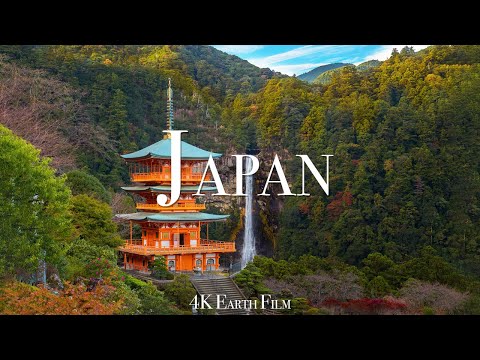 Japan 4K - Scenic Relaxation Film With Calming Music - 4K Earth Film