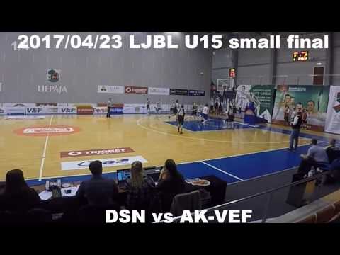 2017/04/23 LJBL-U15 small final DSN vs AK-VEF