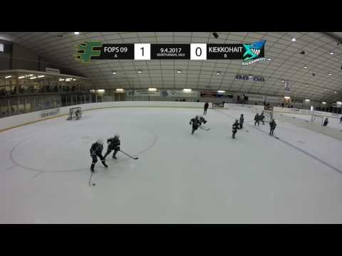 9.4.2017 VÄLIERÄ kevätturnaus, Salo. FoPS 09 A -  Kiekkohait 09 B
