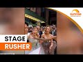 Cynthia Erivo Protects Ariana Grande From Stage Rusher Sunrise