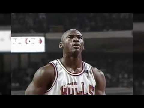 Michael Jordan Huge Block On Reggie Miller to Save the Game! Pippen Fight! (1992.04.11)