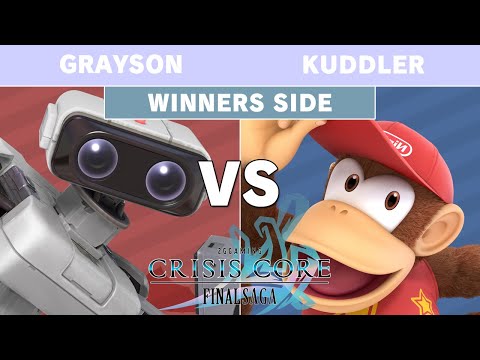 2GG Crisis Core - FRKS | Grayson (Rob) Vs. SH | Kuddler (Diddy Kong) Winners Pools - Smash Ultimate