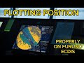 How To Plot The Position On Furuno ECDIS