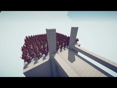 Can The 300 SPARTANS DEFEND The Bridge? | Totally Accurate Battle Simulator TABS