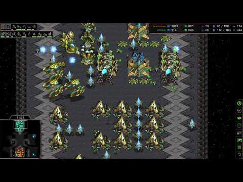 SCW - Kokanee (Z) vs Models (P) and SCW 2v2 Game - Starcraft Casty Cast! GGzs! Fastest Space