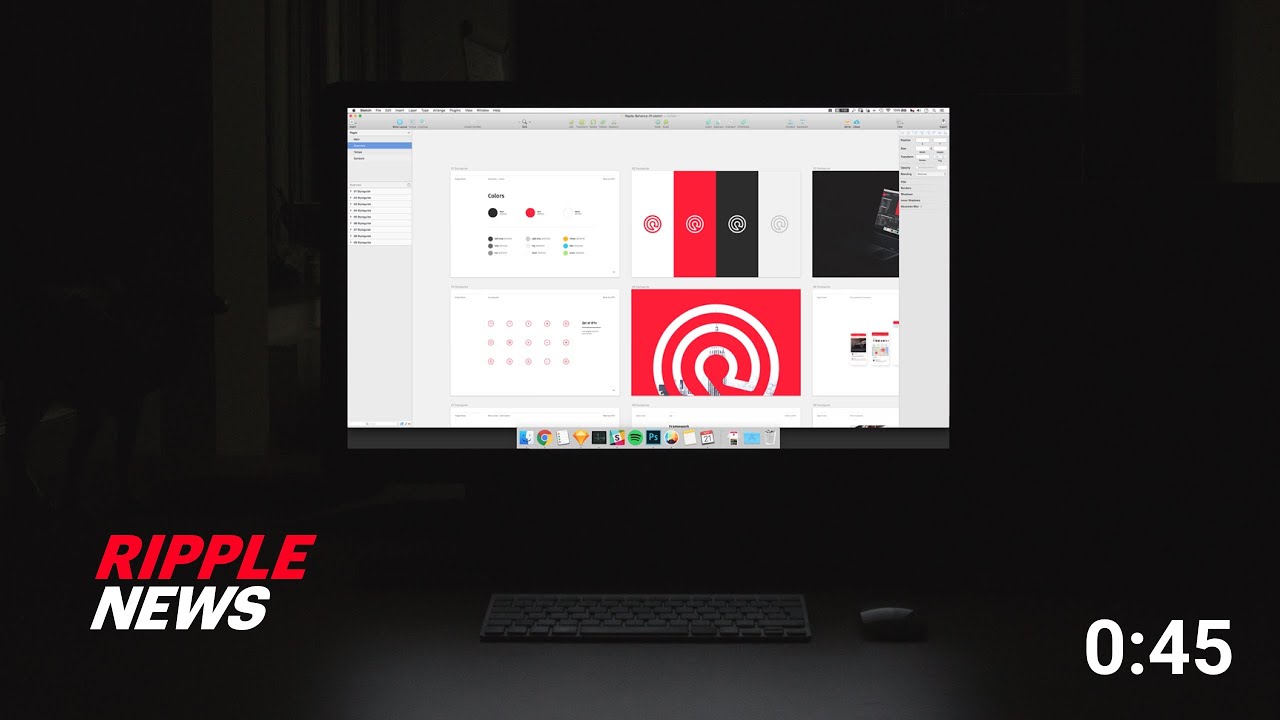 Behance Project: Ripple News