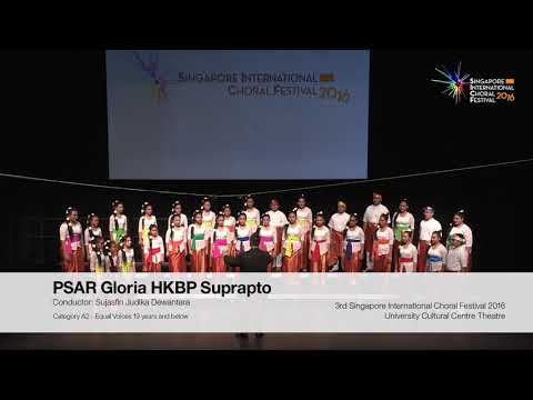 HODIE - Joan Szymko - PSAR Gloria (Gloria Choir) HKBP Suprapto - SICF 2016 A2