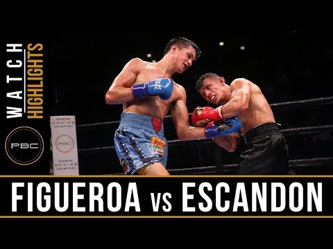 Figueroa vs Escandon Highlights: September 30, 2018 - PBC on FS1