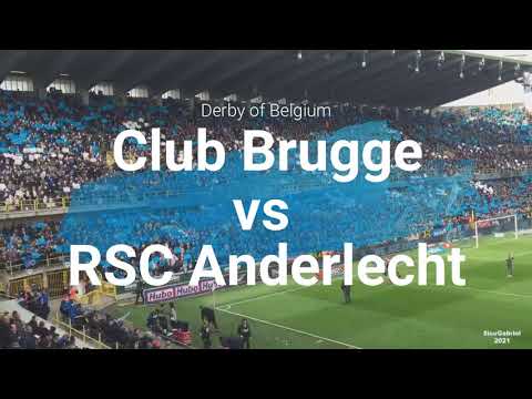 Club Brugge vs Anderlecht (Belgium Jupiler League) DERBY OF BELGIUM