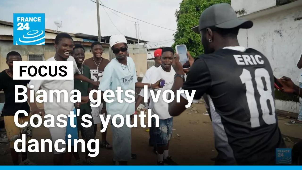 Ivory Coast's Biama boom: TikTok trend gets the nation's youth dancing • FRANCE 24 English