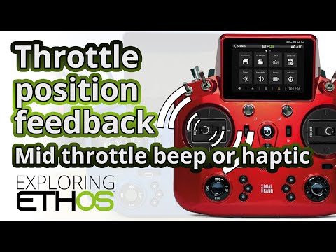 ETHOS Throttle position feedback