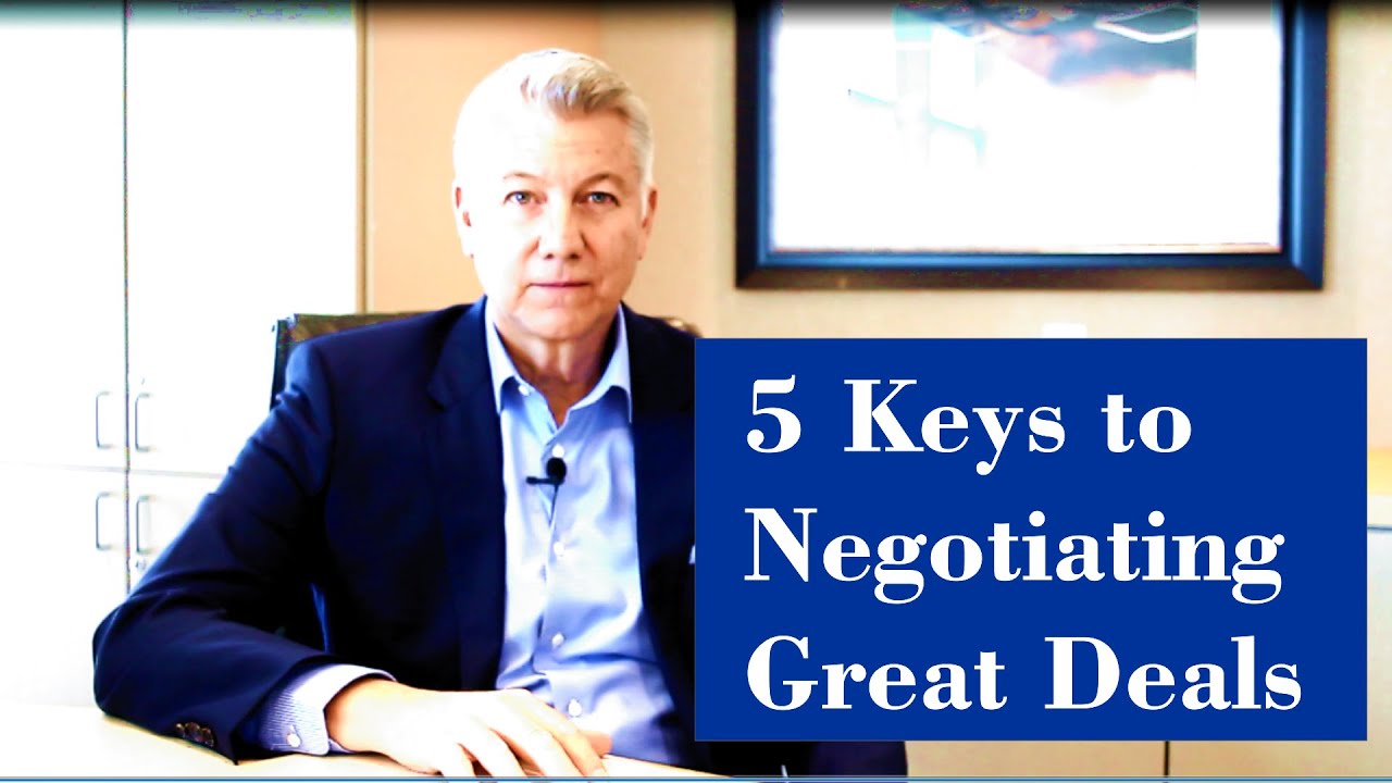 5 Keys to Great Negotiation Skills