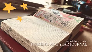 Finishing My 5 Year Journal | March 1-20