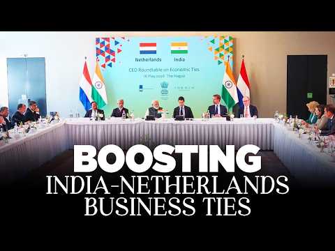 PM Modi's remarks during CEO Roundtable in the Netherlands
