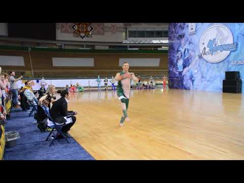 Nikita Zorin Adult Disco Dance Solo male Open Class 2018