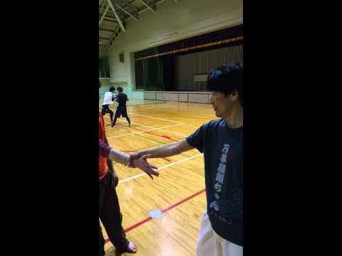 少林寺拳法 逆小手 「崩し」