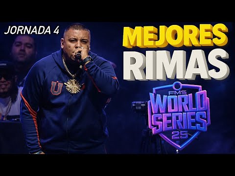 RIMAS que PARARON la FMS WORLD SERIES 😵 (J4) (Mejores Rimas FMS World Series)