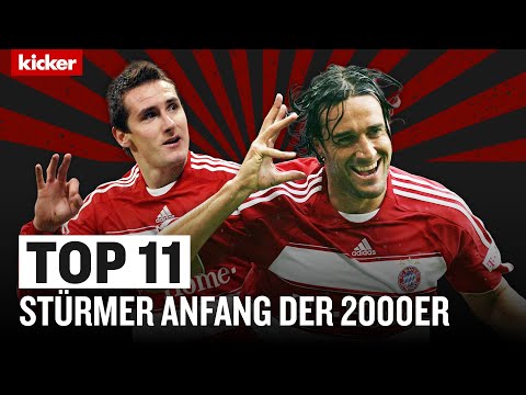 Toni, Klose und Co.: Top 11 Bundesliga-Stürmer der Jahrtausendwende