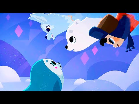 Умка - Сериал для детей - Мультфильм про белого медвежонка и его друга - Серии 9-12