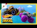 monster Trucks Desaf o De Carreras Hot Wheels Extremas 