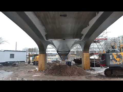 Uusi Näkinsilta hahmottuu katukuvassa