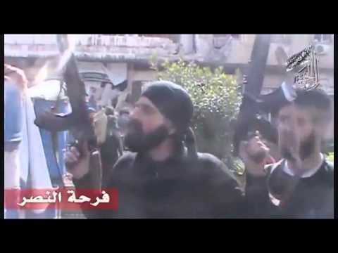 قصيدة يلقيها أبو سامر الحمصي أثناء إحدى المعارك في مدينة حمص