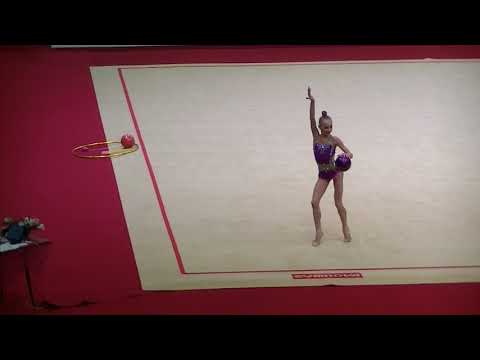 Pohranychna Khrystyna (UKR) ball Moscow  YOG Qualification 2018