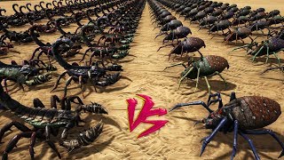 Pulmonoscorpius vs Araneo || Ark Battle - YouTube